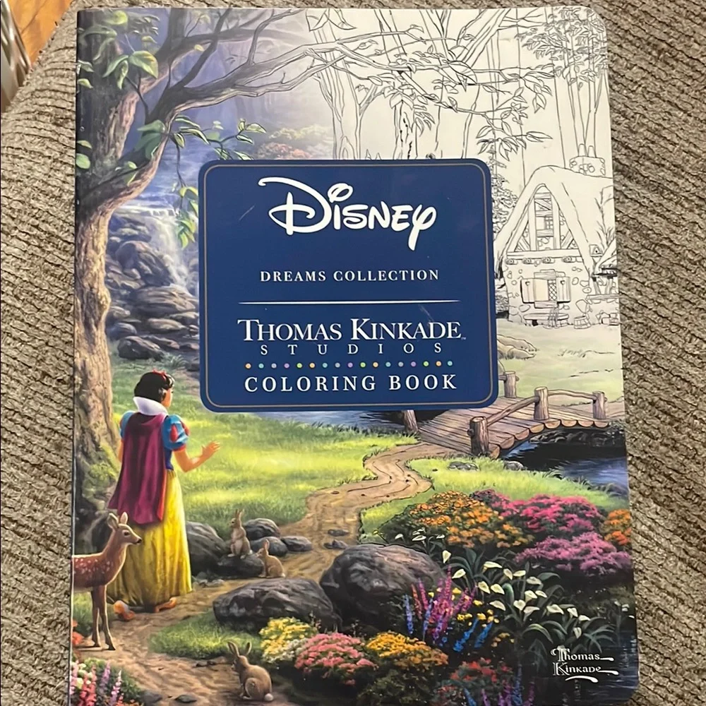 Disney Dreams Collection & Poster Art of the Disney Parks Coloring Books - Picture 1 of 2